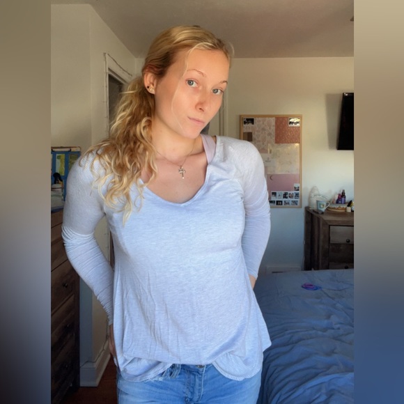 Soft long sleeve striped long sleeve - Picture 2 of 5